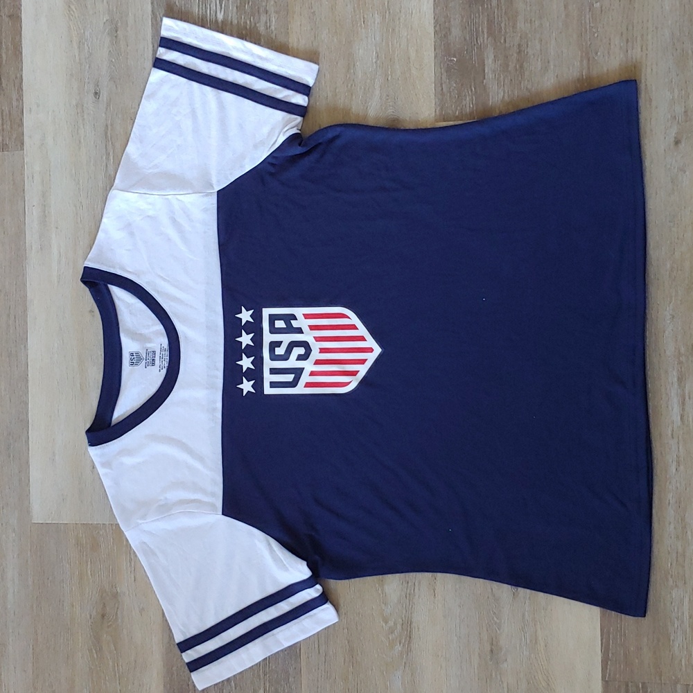 NWOT Team USA Soccer Women's Graphic T-Shirt Size XXL